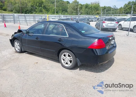 2007 Honda Accord 2.4 Ex из США, поврежденный, VIN 1HGCM56897A049893